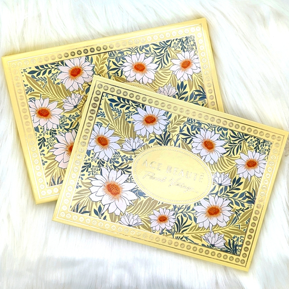 🔴 ACE BEAUTE Floral Vintage Palette - Limited Edition